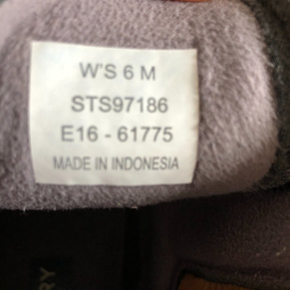 Sperry Duck Boots STS97186 Gray Charcoal Saltwater Rope Womens 6M Quilted Ankle - Picture 11 of 11